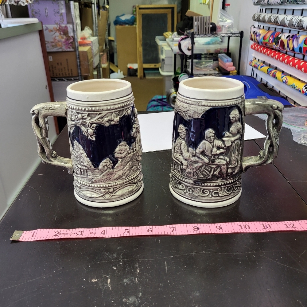 Napco ceramic beer stiens made in Japan